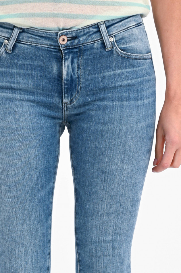 Adriano Goldschmied Slim Fit Jeans LEGGING ANKLE in Mittelblau
