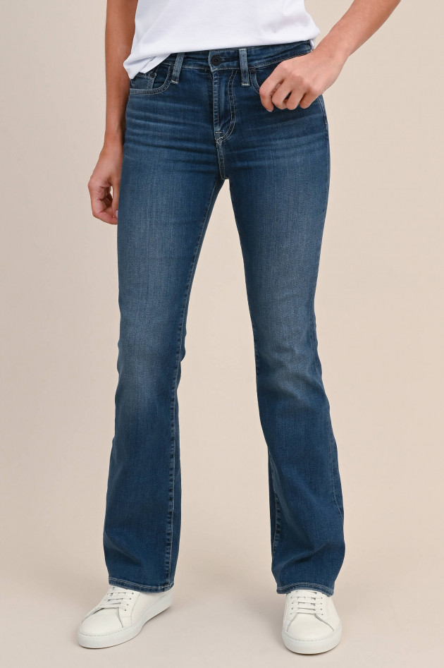 Adriano Goldschmied Bootcut Jeans SOPHIE in Mittelblau