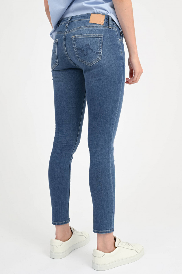 Adriano Goldschmied  Slim Fit Jeans LEGGING ANKLE in Mittelblau