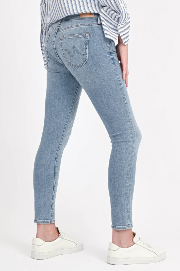 Adriano Goldschmied Slim Fit Jeans in Hellblau