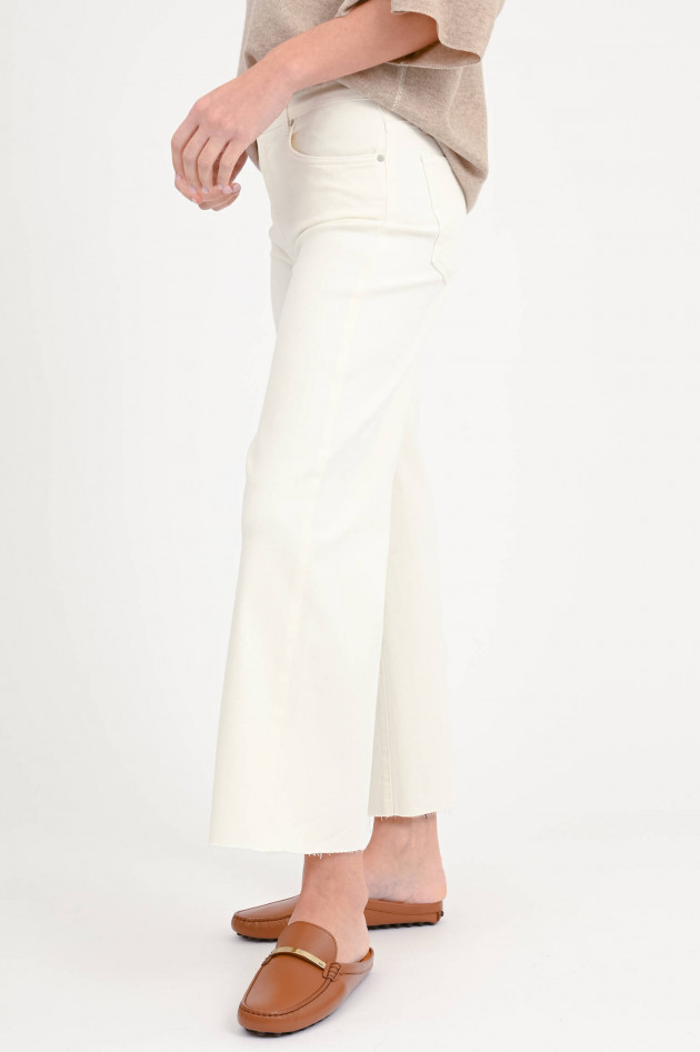 Adriano Goldschmied Relaxed Wide Leg Jeans SAIGE in Marshmallow