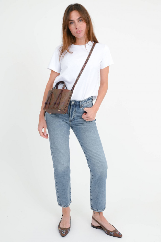 Adriano Goldschmied Mom Jeans GHIBELLINA in Medium Blue