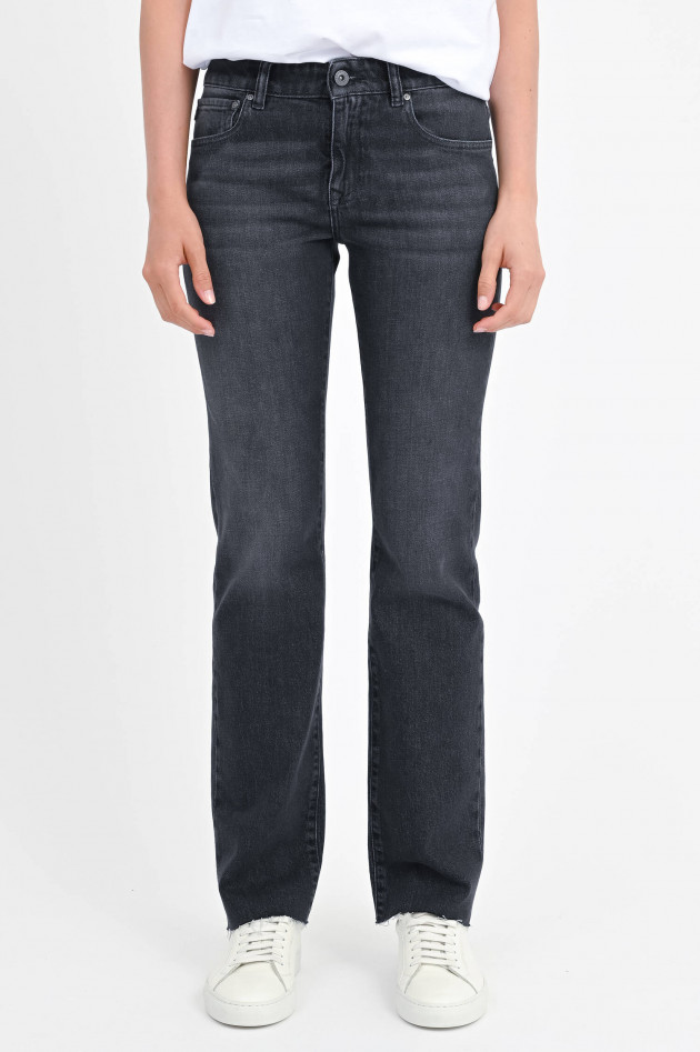 Adriano Goldschmied Straight Jeans URSULA in Vintage Grey