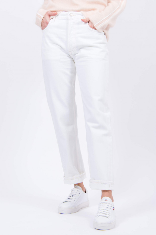 Agolde Mom-Jeans RIPLEY in Weiß