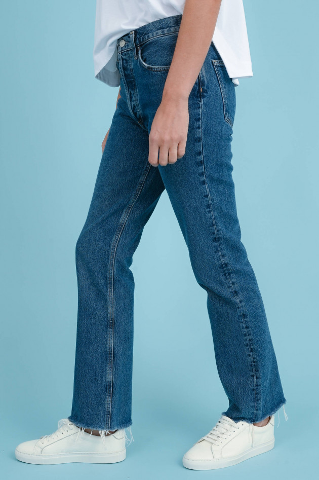 Agolde Relaxed Jeans in Mittelblau