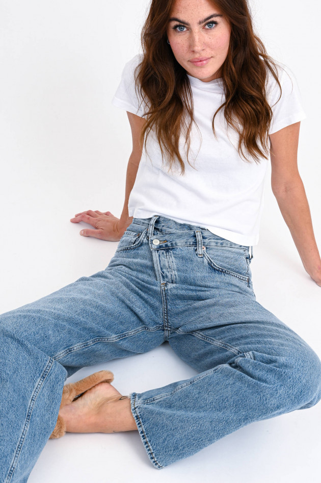 Agolde CRISS CROSS Jeans in Hellblau