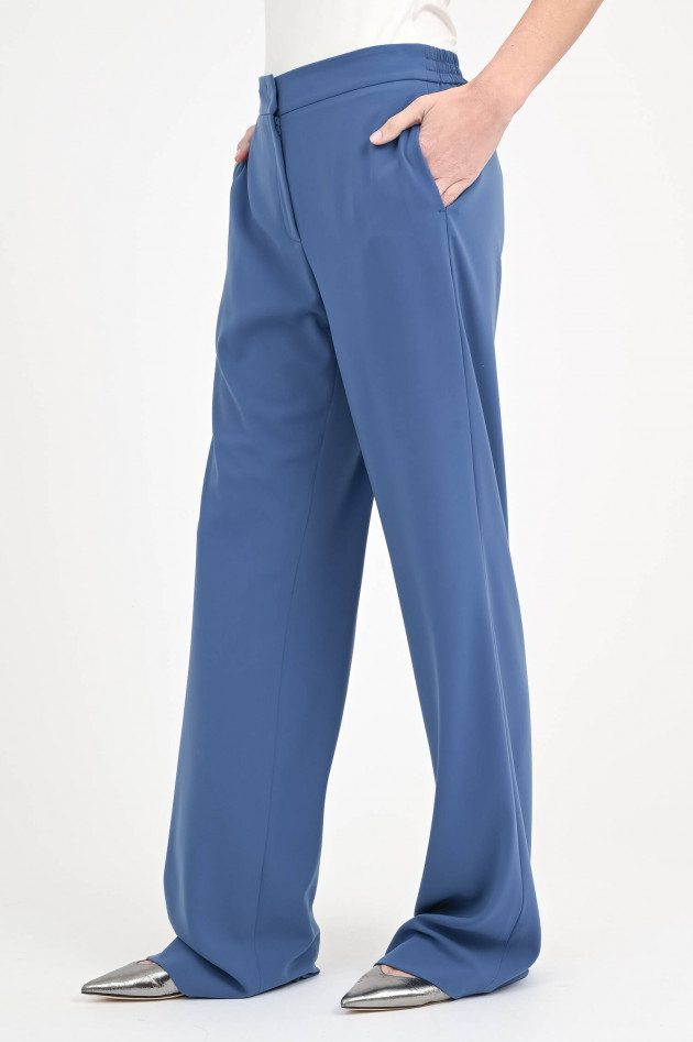 Akris Punto Wide-Leg Hose MARLA in Lichtblau