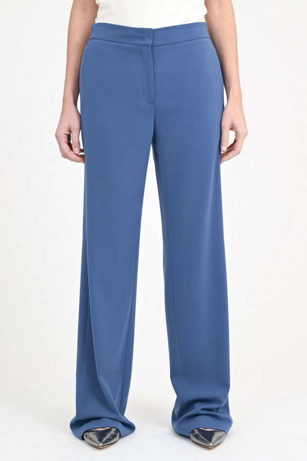 Akris Punto Wide-Leg Hose MARLA in Lichtblau