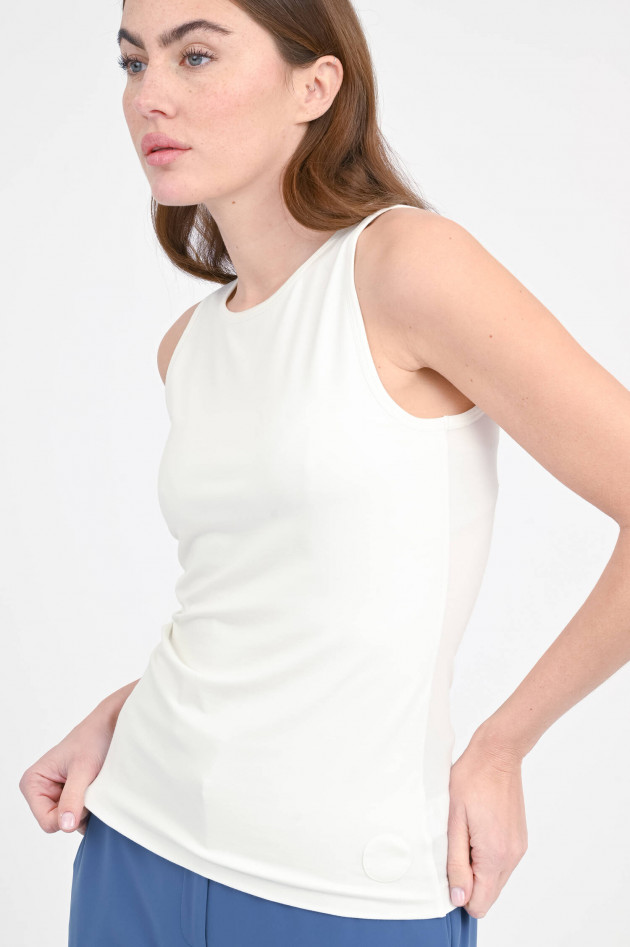 Akris Punto Tank-Top aus Modal in Creme