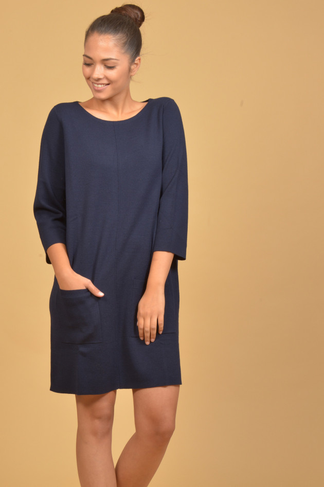 Allude Wollkleid in Navy