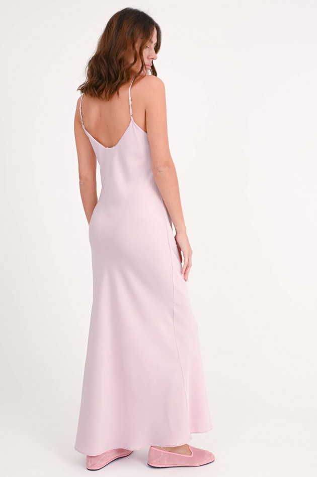 Allude Maxi Seidenkleid  in Rosa