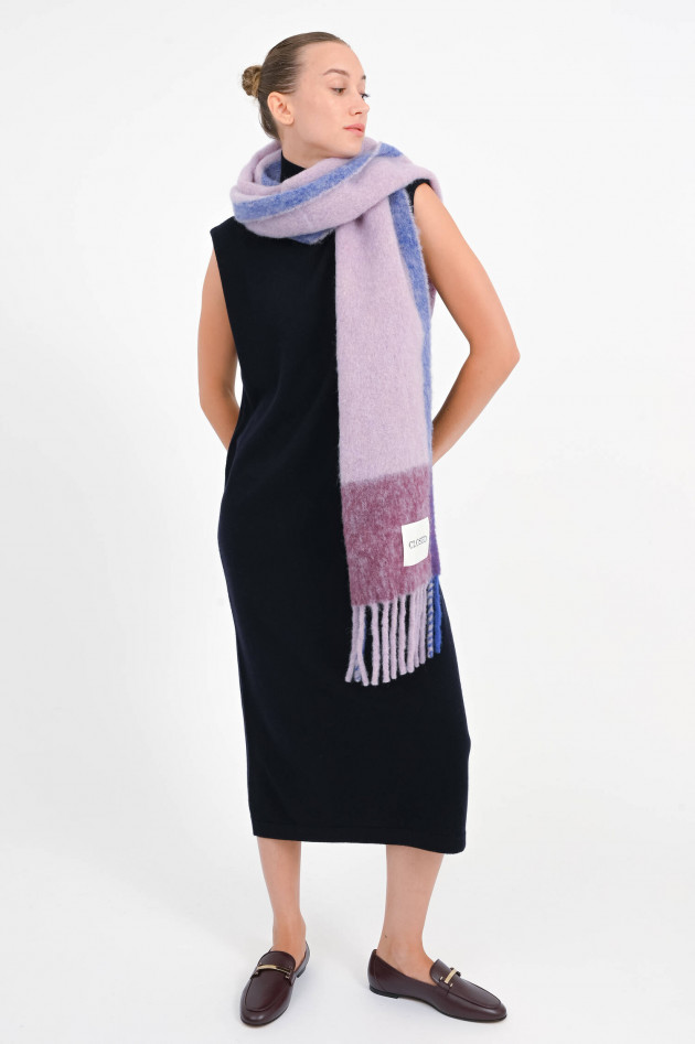 Allude Midi-Kleid ohne Ärmel in Navy