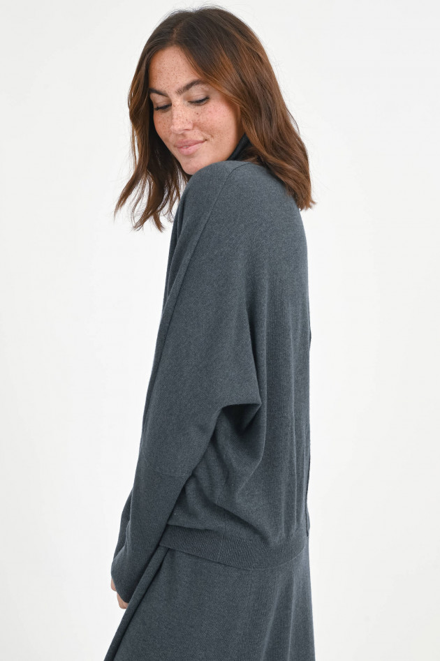 Allude Rollkragenpullover in Graugrün