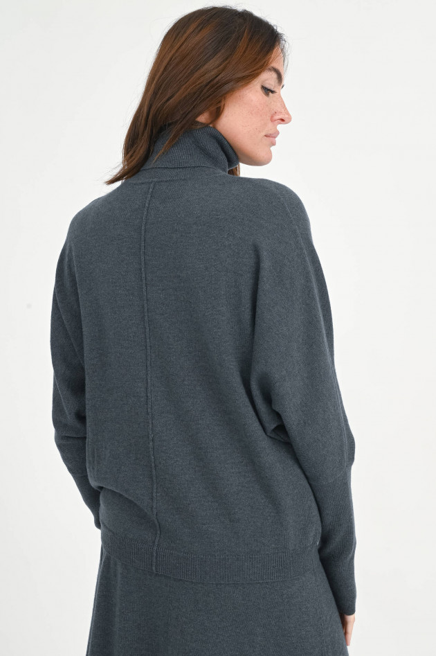 Allude Rollkragenpullover in Graugrün