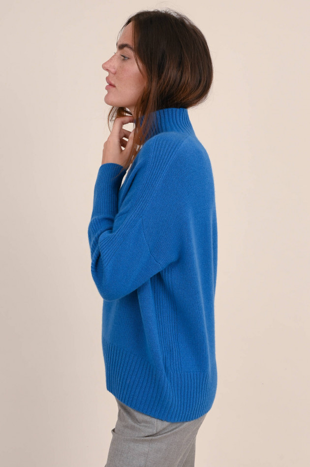 Allude Cashmere Pullover in Azurblau