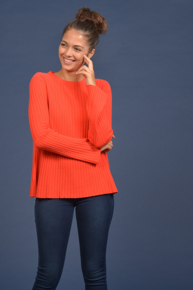 Allude Cashmerepullover in Rot