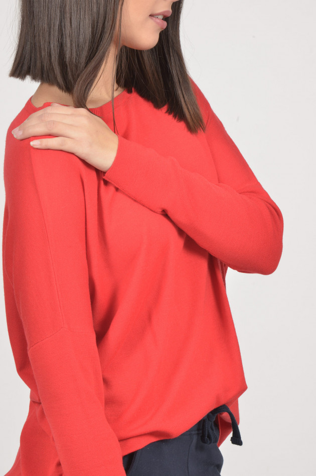 Allude Pullover aus Wolle in Rot