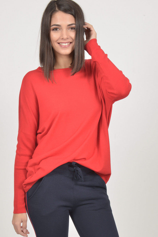 Allude Pullover aus Wolle in Rot