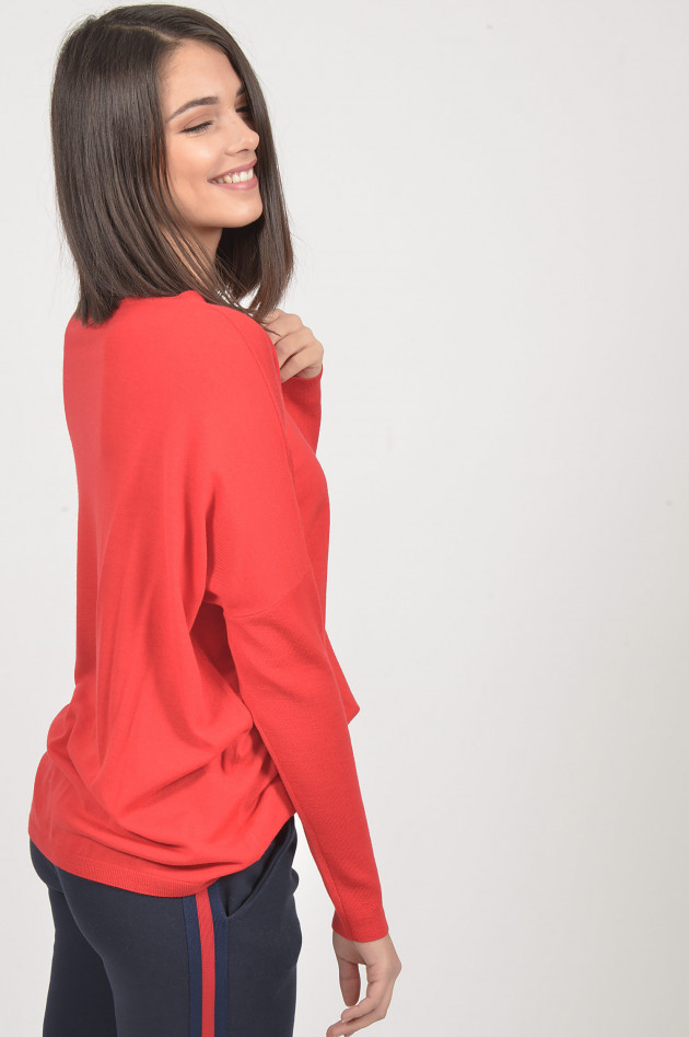 Allude Pullover aus Wolle in Rot