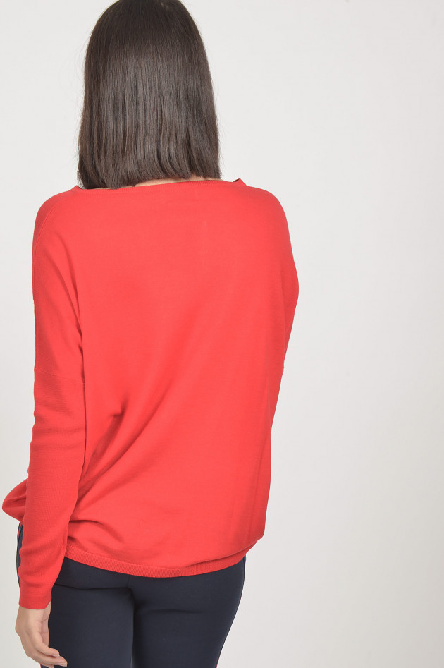 Allude Pullover aus Wolle in Rot