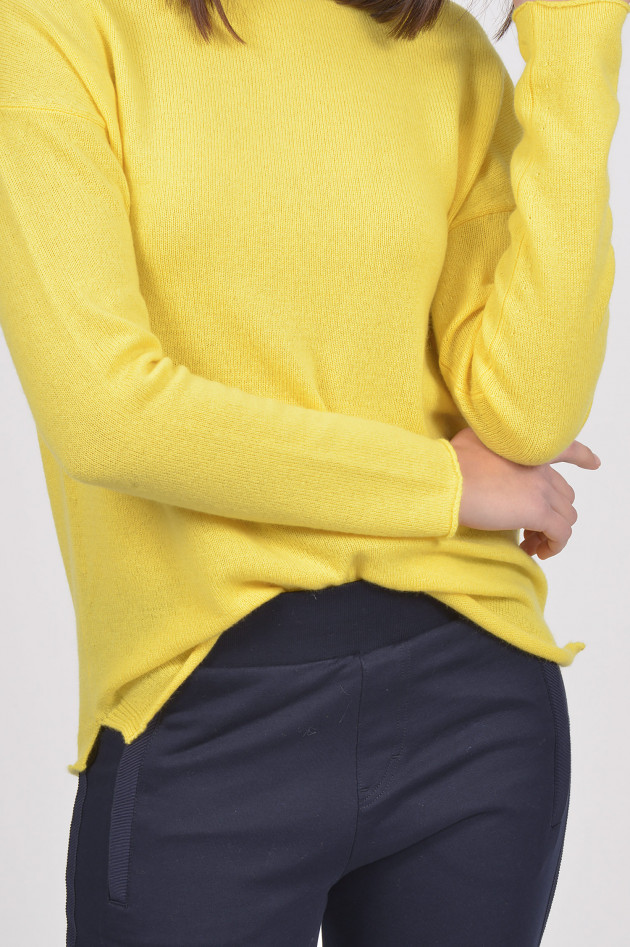 Allude Pullover aus Cashmere in Gelb