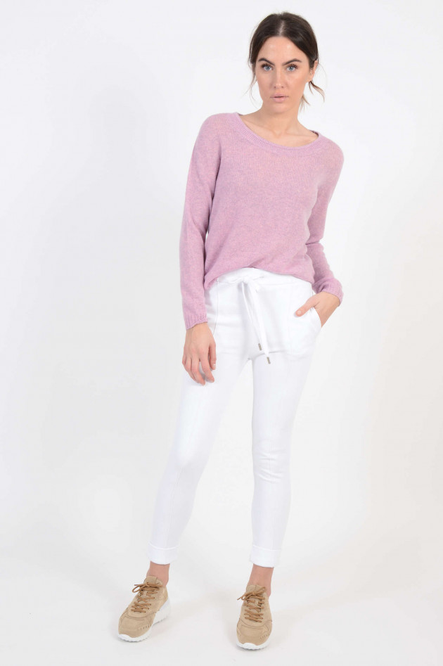 Allude Pullover aus Cashmere in Rosa