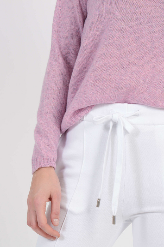 Allude Pullover aus Cashmere in Rosa