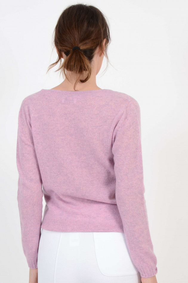 Allude Pullover aus Cashmere in Rosa