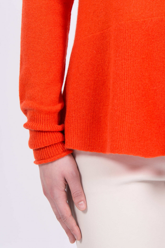 Allude Kaschmirpullover in Orange