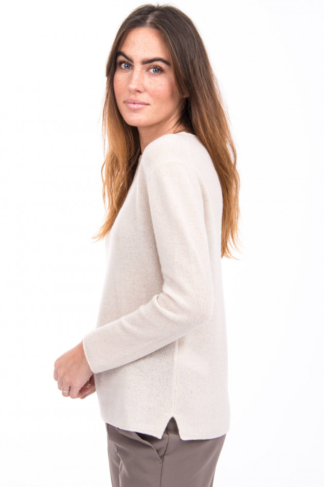 Allude Kaschmir Pullover in Natur