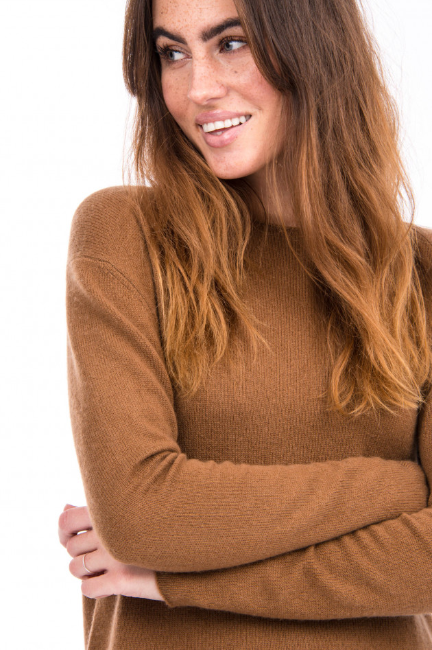 Allude Kaschmir Pullover in Braun