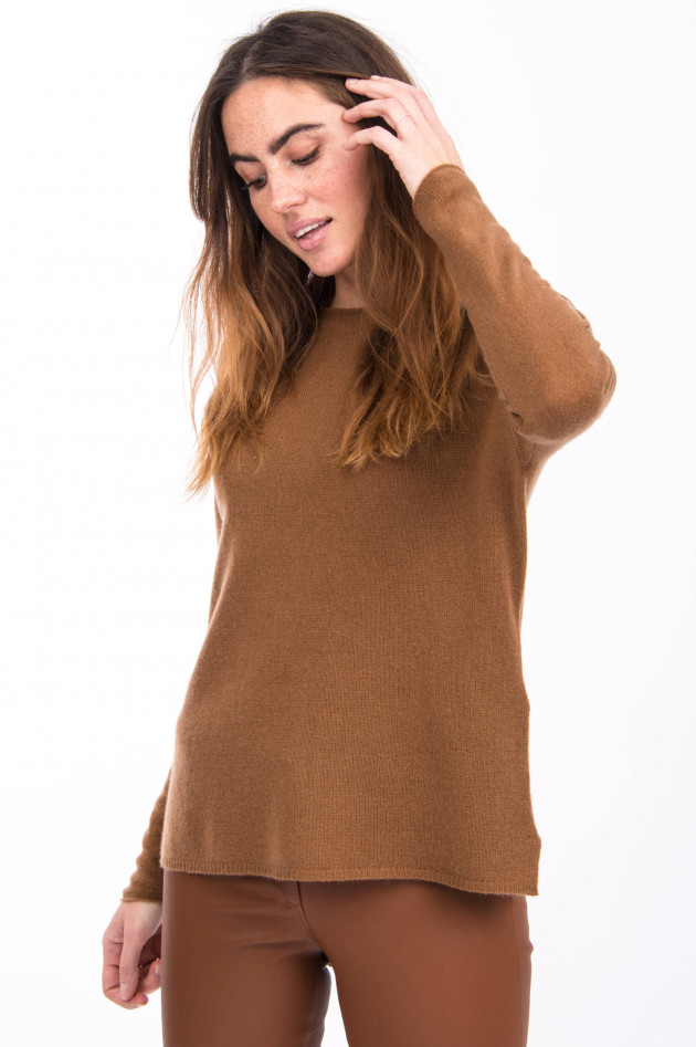 Allude Kaschmir Pullover in Braun