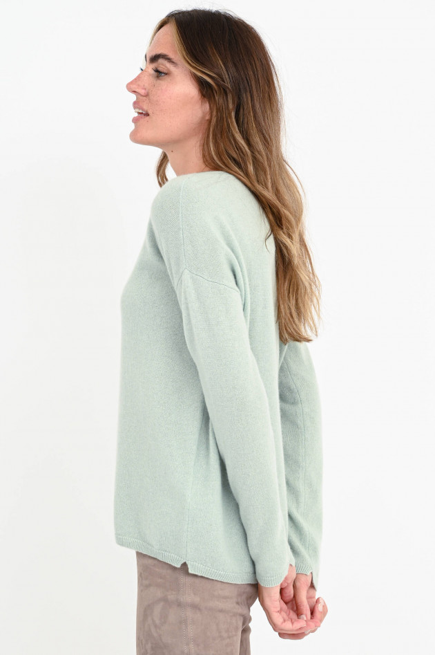 Allude Kaschmir-Pullover in Mint