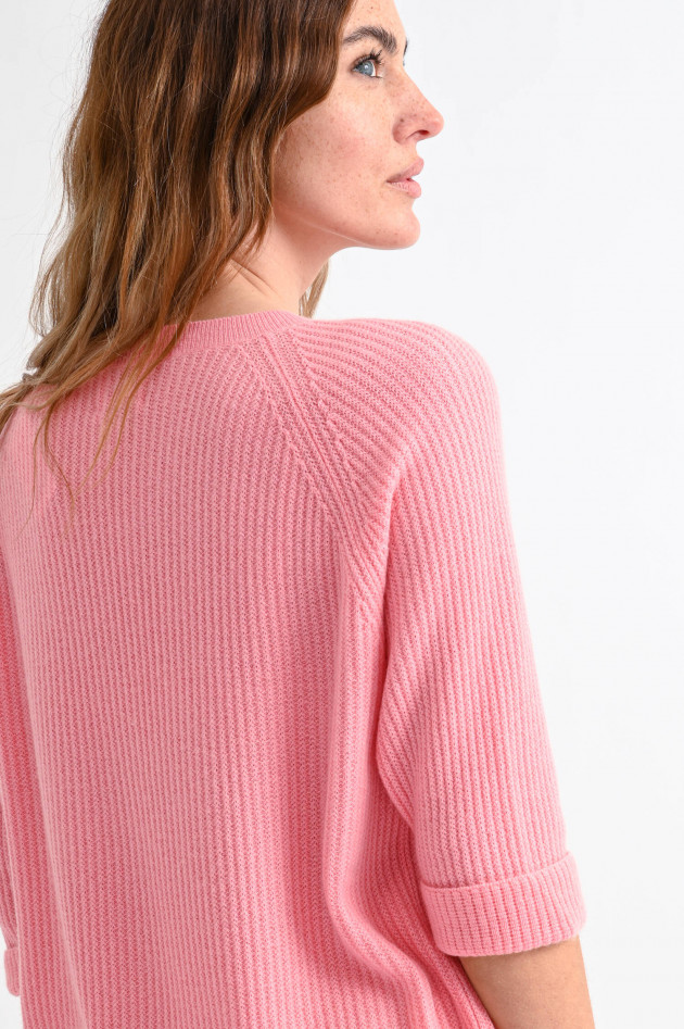 Allude Cashmere Pullover in Koralle