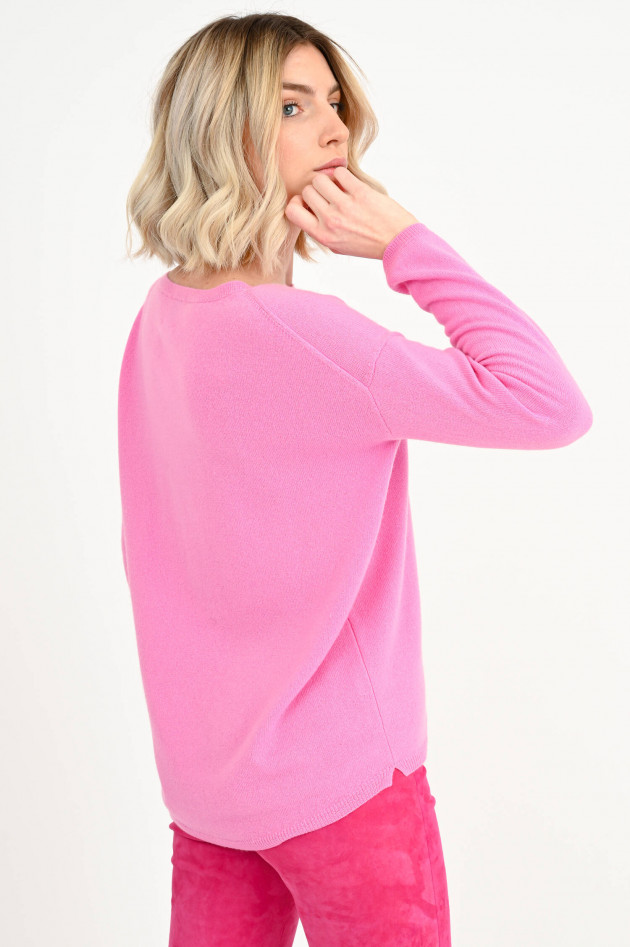 Allude Cashmere Pullover WÖRTHERSEE LOVE in Rosa/Pink