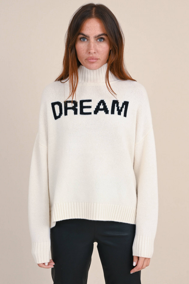 Allude Woll-Mix Pullover in Natur