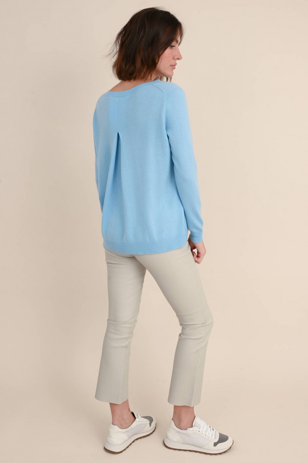Allude Wollmix Pullover in Hellblau