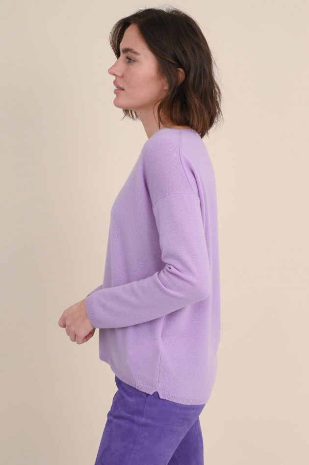 Allude Cashmere Pullover in Lavendel