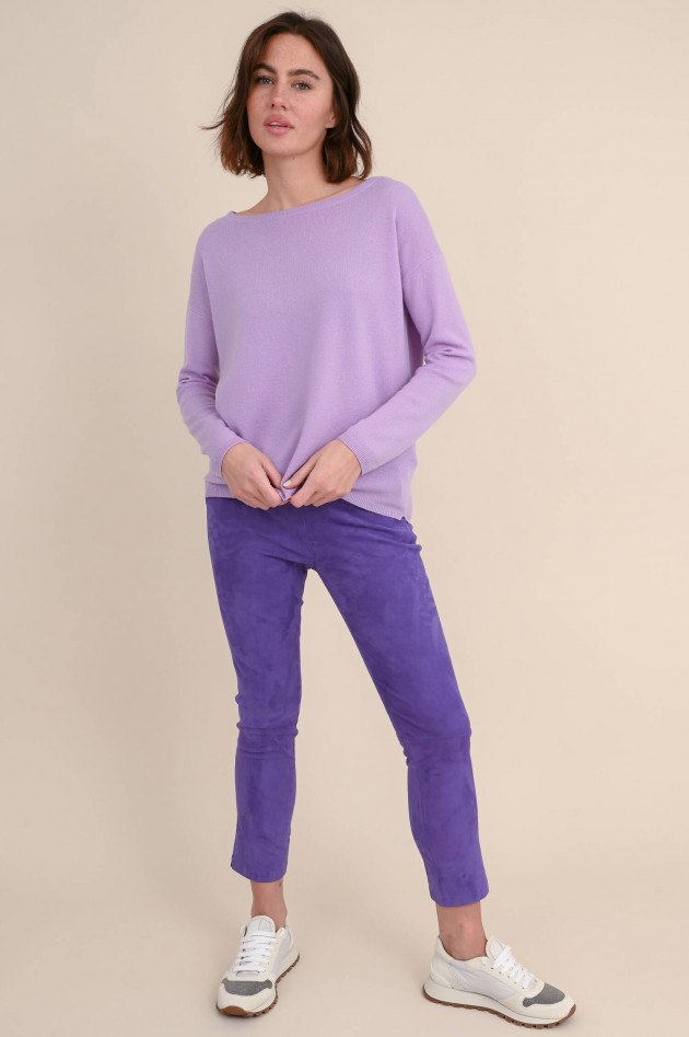 Allude Cashmere Pullover in Lavendel