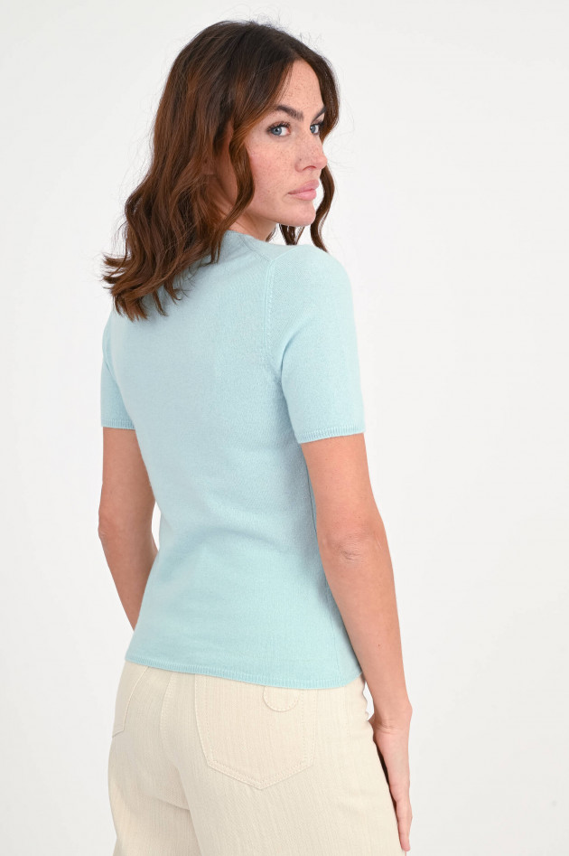 Allude Cashmere Strickshirt in hellem Mint