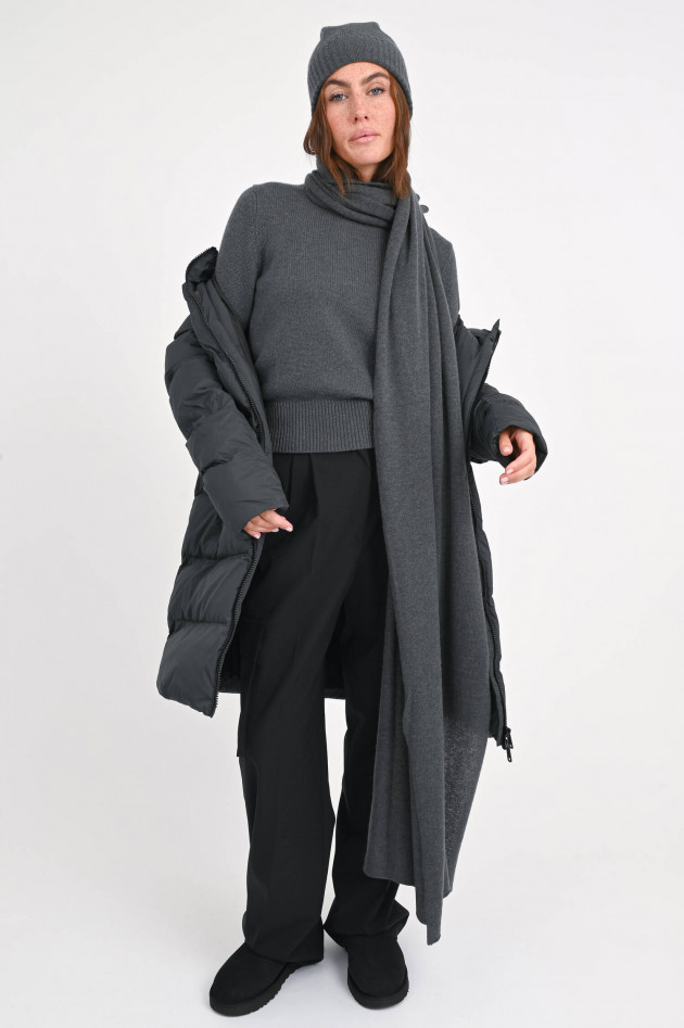 Allude Pullover aus Cashmere in Graugrün