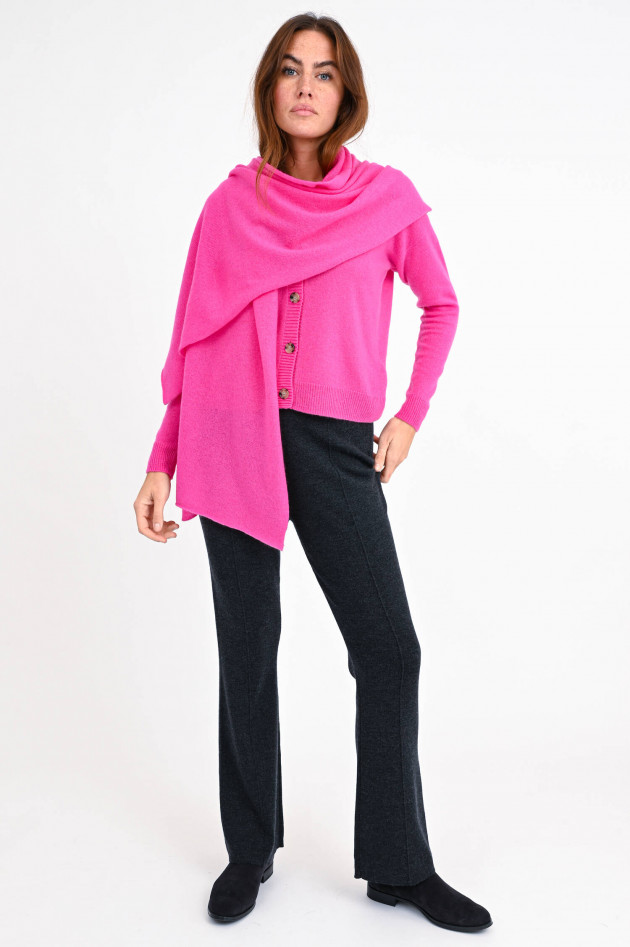 Allude Feinstrickweste aus Cashmere in Pink