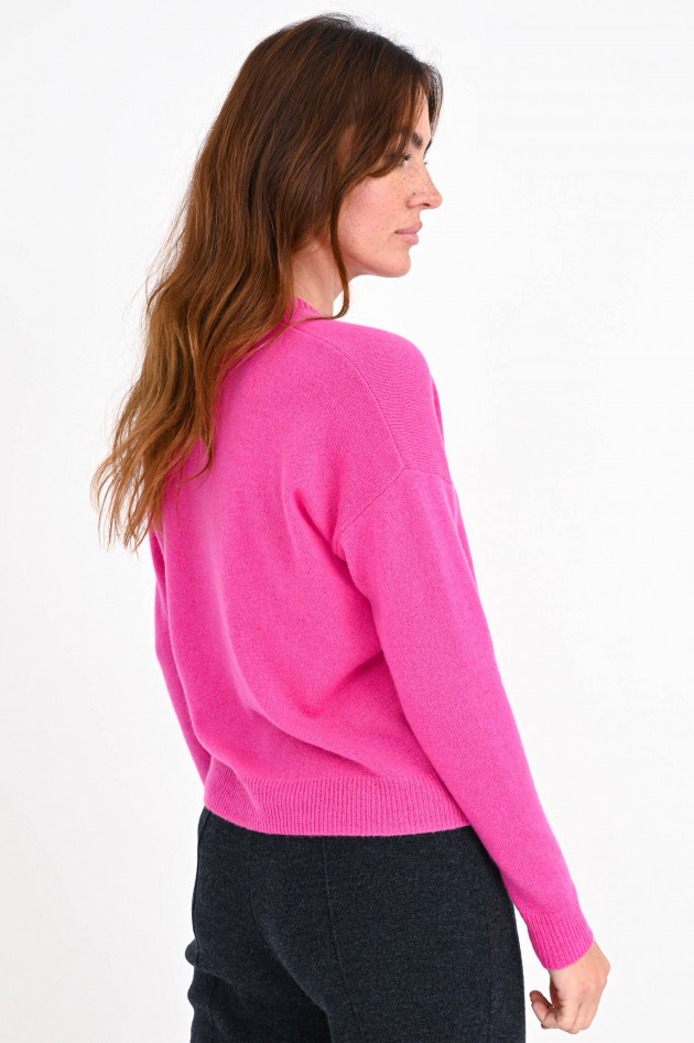 Allude Feinstrickweste aus Cashmere in Pink