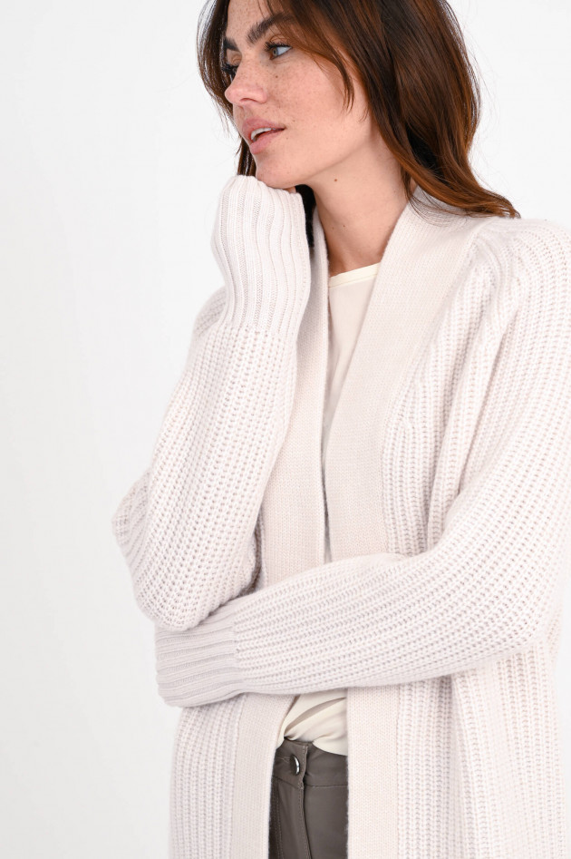 Allude Cashmere Cardigan in Natur