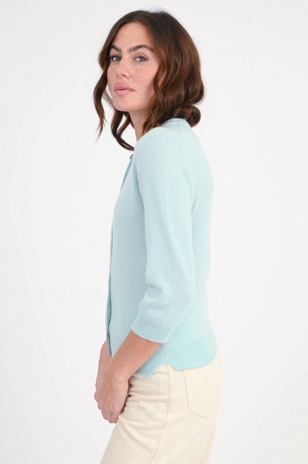 Allude Cashmere Strickweste hellem Mint