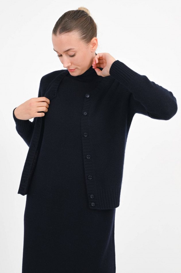Allude Strickweste aus Cashmere in Navy
