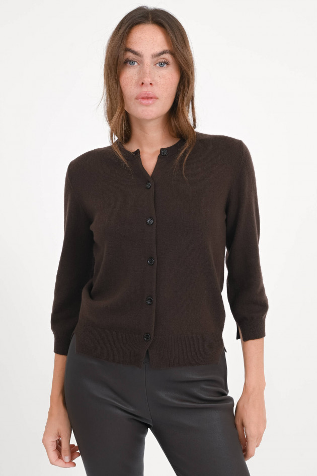 Allude Cardigan aus Cashmere in Braun
