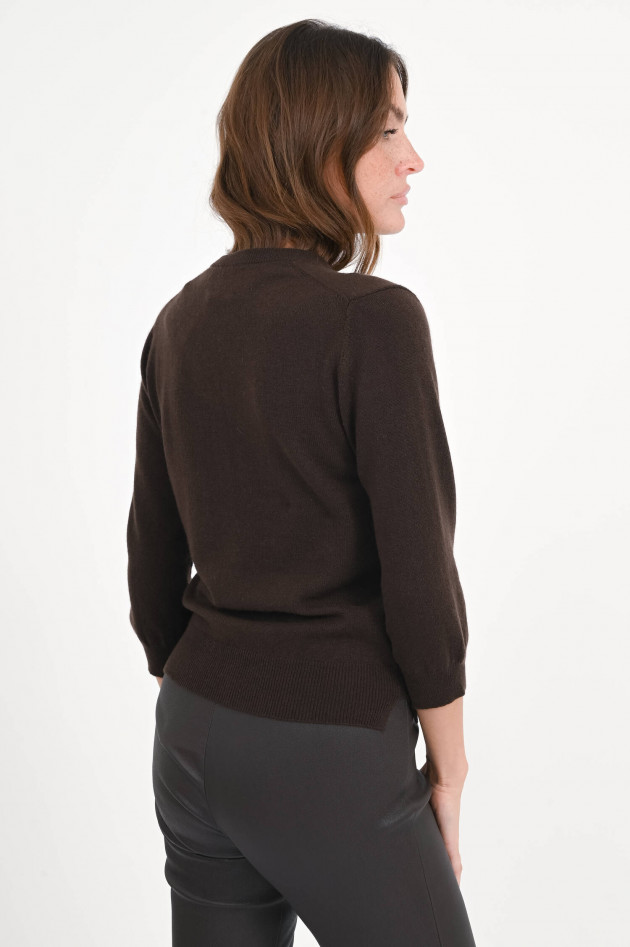 Allude Cardigan aus Cashmere in Braun