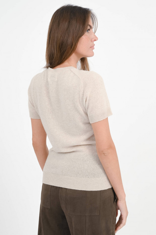 Allude Cashmere-Strickshirt in Beige