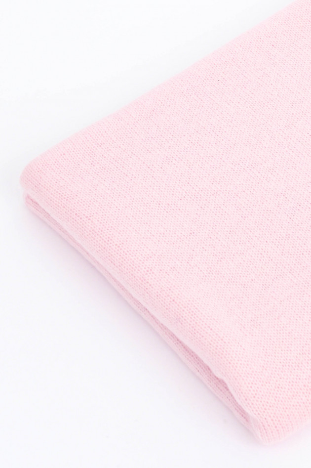 Allude Basic Kaschmir-Schal in Hellrosa